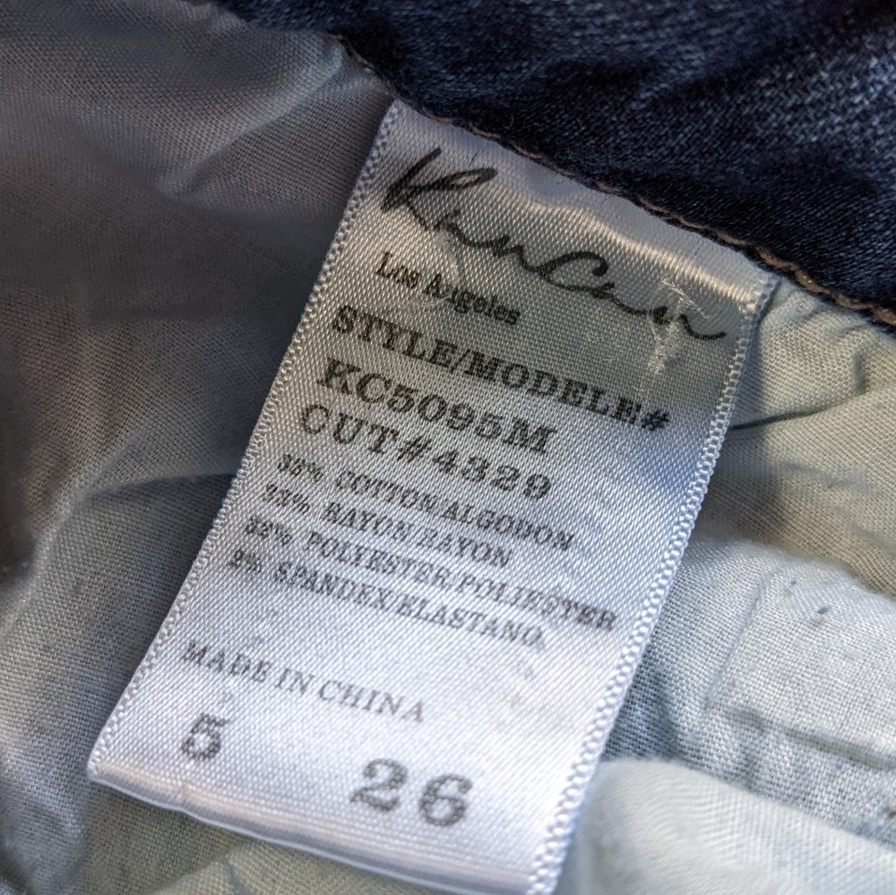 KANCAN Destroyed Zipper Ankle Skinny Jeans - Picture 7 of 12